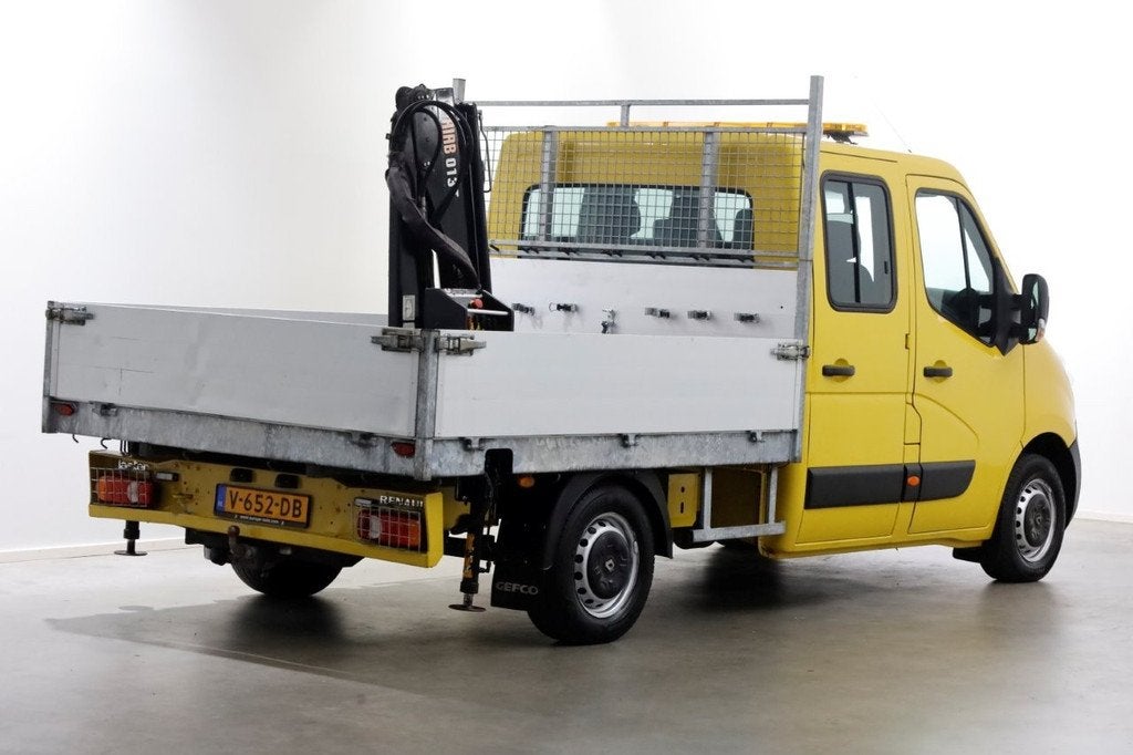 Renault Master T35 2.3 dCi 130pk E6 L2H1 D.C. Open Laadbak +, 2590 kg, Electronic Stability Program (ESP), Achterwielaandrijving