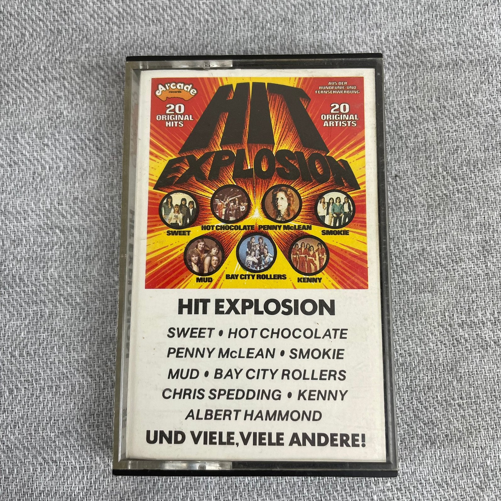 Hit explosion, Gebruikt, 1 bandje, Ophalen of Verzenden, Origineel