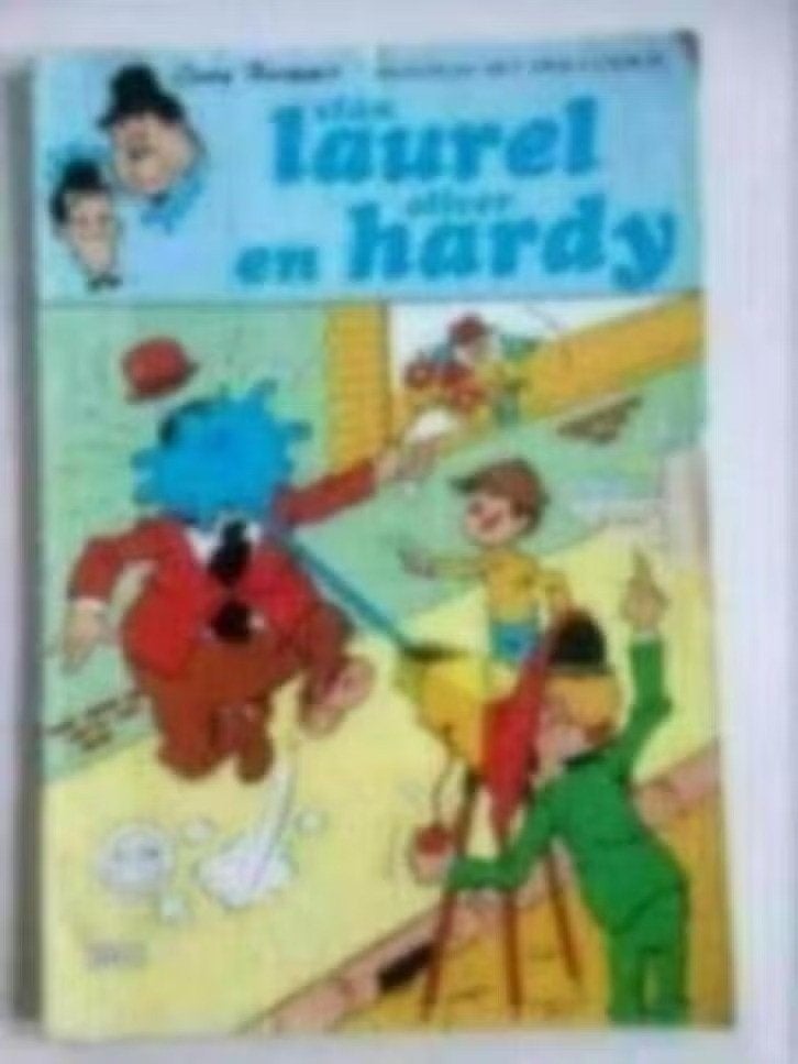 Strip : Stan laurel en Oliver Hardy. Maandblad nr 1. 1979, Eén stripboek, Ophalen of Verzenden, Gelezen