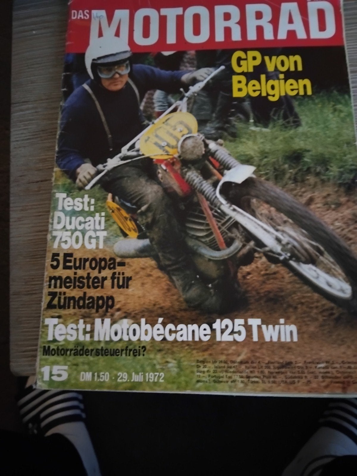 Das motorrad, Ophalen of Verzenden
