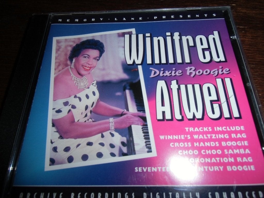 Winifred Atwell ‎– Dixie Boogie Pegasus CD Europe 2002, Ophalen of Verzenden, Zo goed als nieuw, Jazz