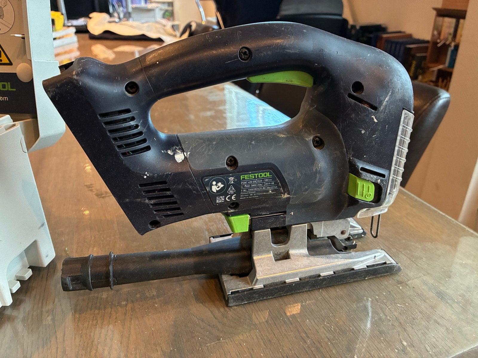 Festool decoupeerzaag PSBC420 Carvex, Doe-het-zelf en Verbouw, Gebruikt, Decoupeerzaag, Customerservice-nl@festool.com, Ophalen of Verzenden