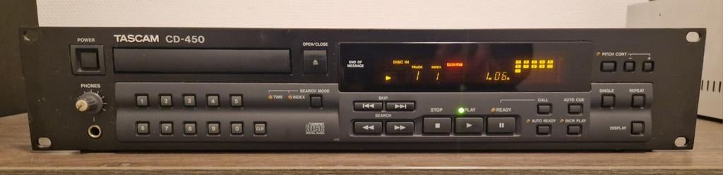 Tascam CD-450 Pro CD(R) speler, Ophalen of Verzenden, Overige merken