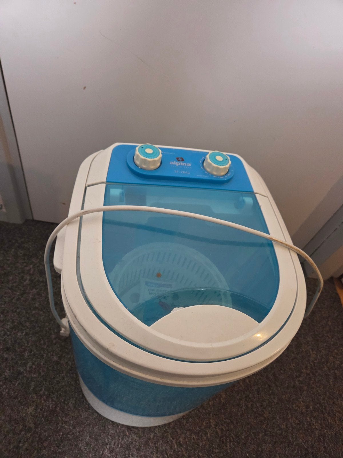 Alpina mini wasmachine, Ophalen, Zo goed als nieuw