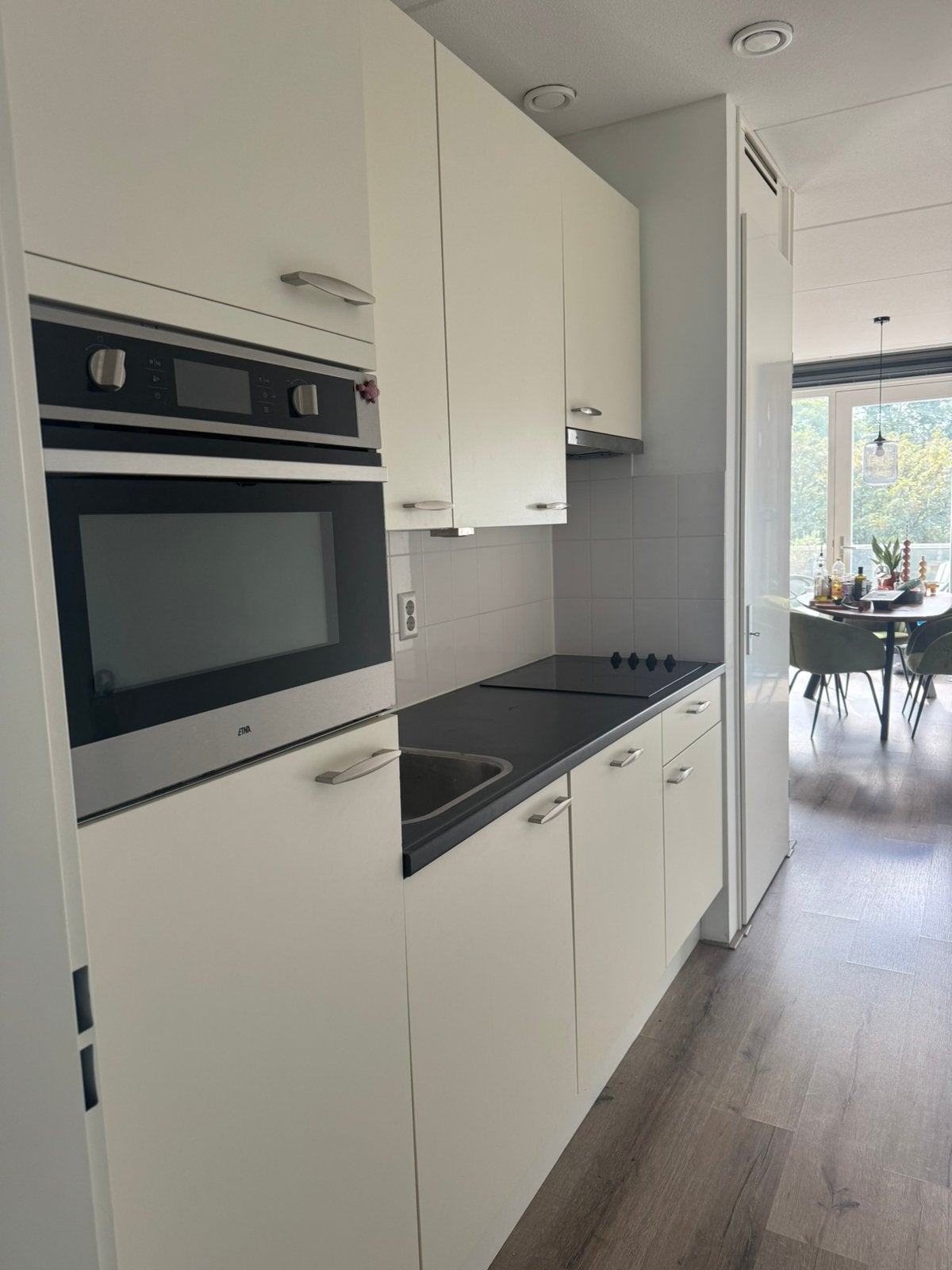 Bruynzeel keuken 4x 60cm breed met Bosch vaatwasser, Huis en Inrichting, Keuken | Complete keukens, Ophalen, Gebruikt, Kunststof