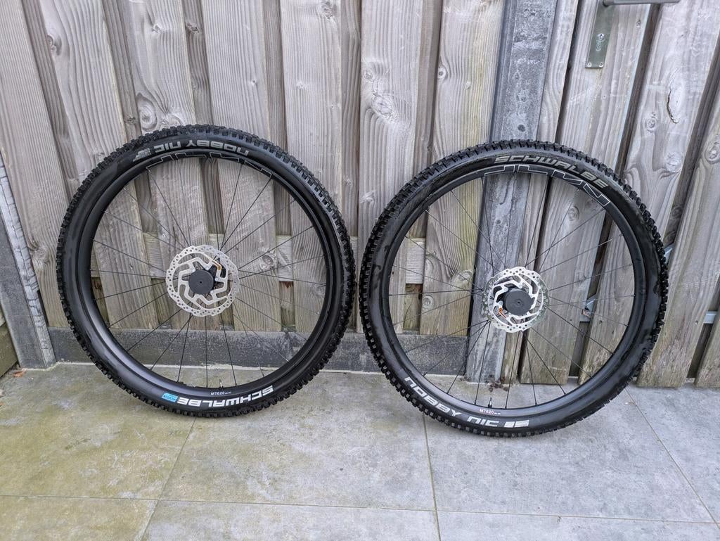 Shimano mt620 29inch mtb wielset, Fietsen en Brommers, Fietsonderdelen, Zo goed als nieuw, Aluminium, Mountainbike, Shimano