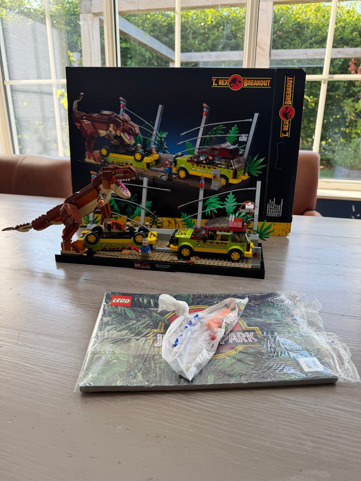 LEGO Jurassic Park T. Rex Breakout (76956), Jurassic World, Lego, Ophalen of Verzenden, Zo goed als nieuw