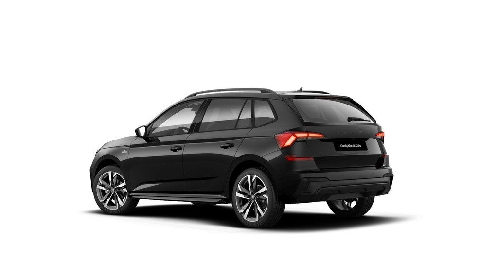 Skoda Kamiq 1.0 TSI Monte Carlo 18" lichtmetalen velgen / Tr, Stof, Zwart, 116 pk, Zwart