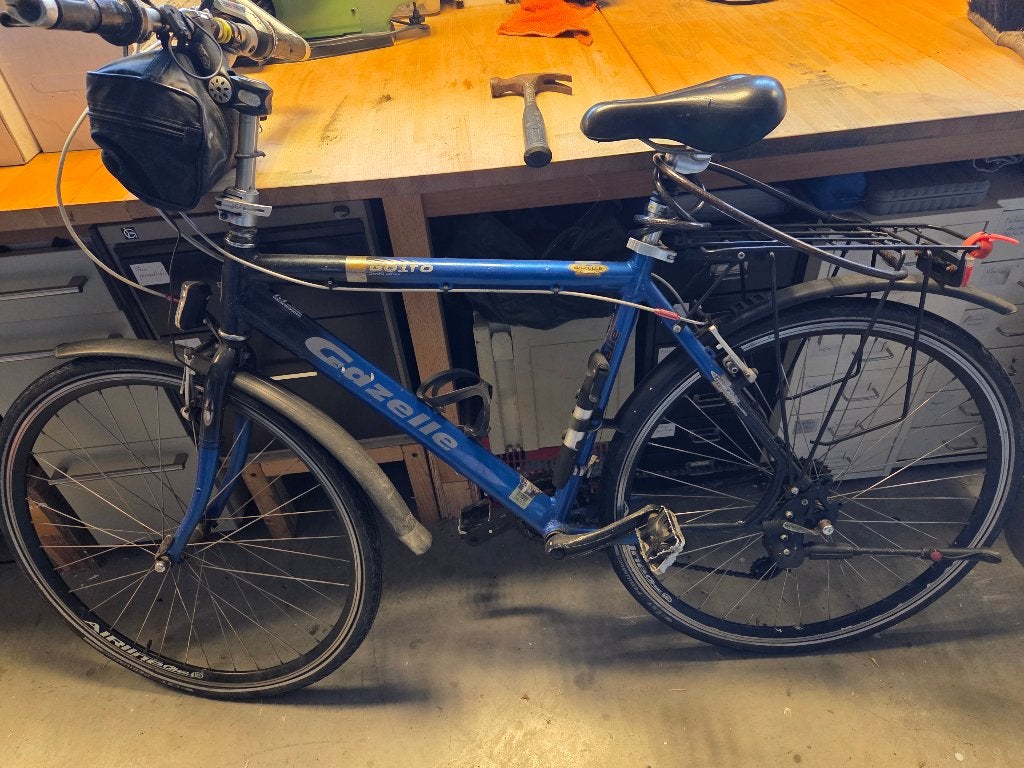 Gazelle Golfo Hybryde 21 versnellingen, Ophalen, Gebruikt, Heren, Gazelle