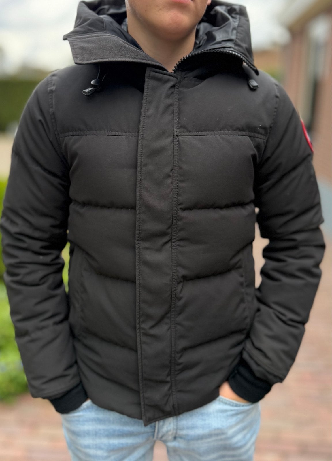 Canada Goose Macmillan jas zwart - Maat XS, Kleding | Heren, Jassen | Winter, Ophalen of Verzenden, Zo goed als nieuw, Maat 46 (S) of kleiner