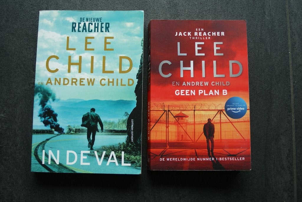 IN DE VAL (2024) --- GEEN PLAN B (2022).... Lee Child.., Ophalen of Verzenden, Zo goed als nieuw, Lee Child