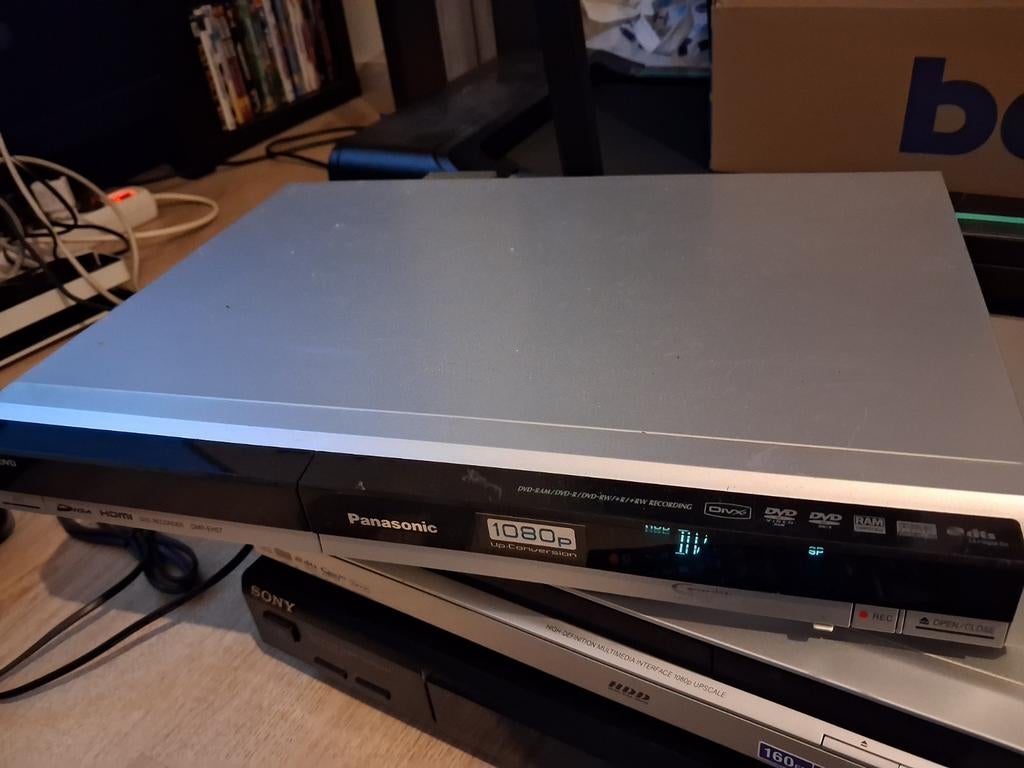 Panasonic DMR-EH57 DVD Recorder met HDD, Audio, Tv en Foto, Gebruikt, Panasonic, Met harddisk, Dvd-recorder