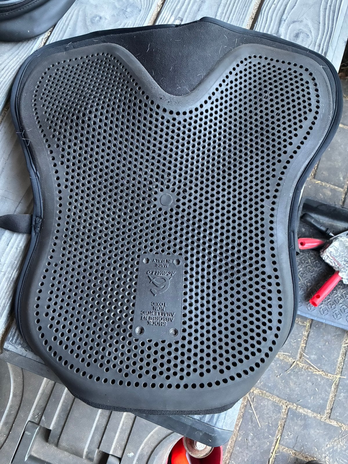Acavallo therapeutische seatsaver, gel zitting, Dieren en Toebehoren, Ophalen of Verzenden, Gebruikt