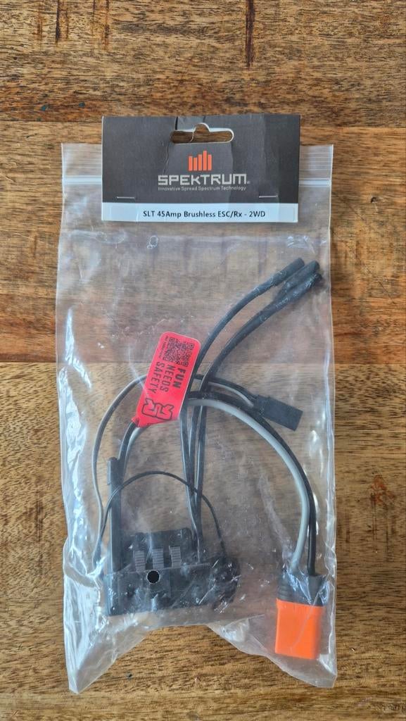 Spektrum - SLT 45Amp Brushless ESC/Rx - 2WD ( NIEUW ), Ophalen of Verzenden, Nieuw, Groter dan 1:32