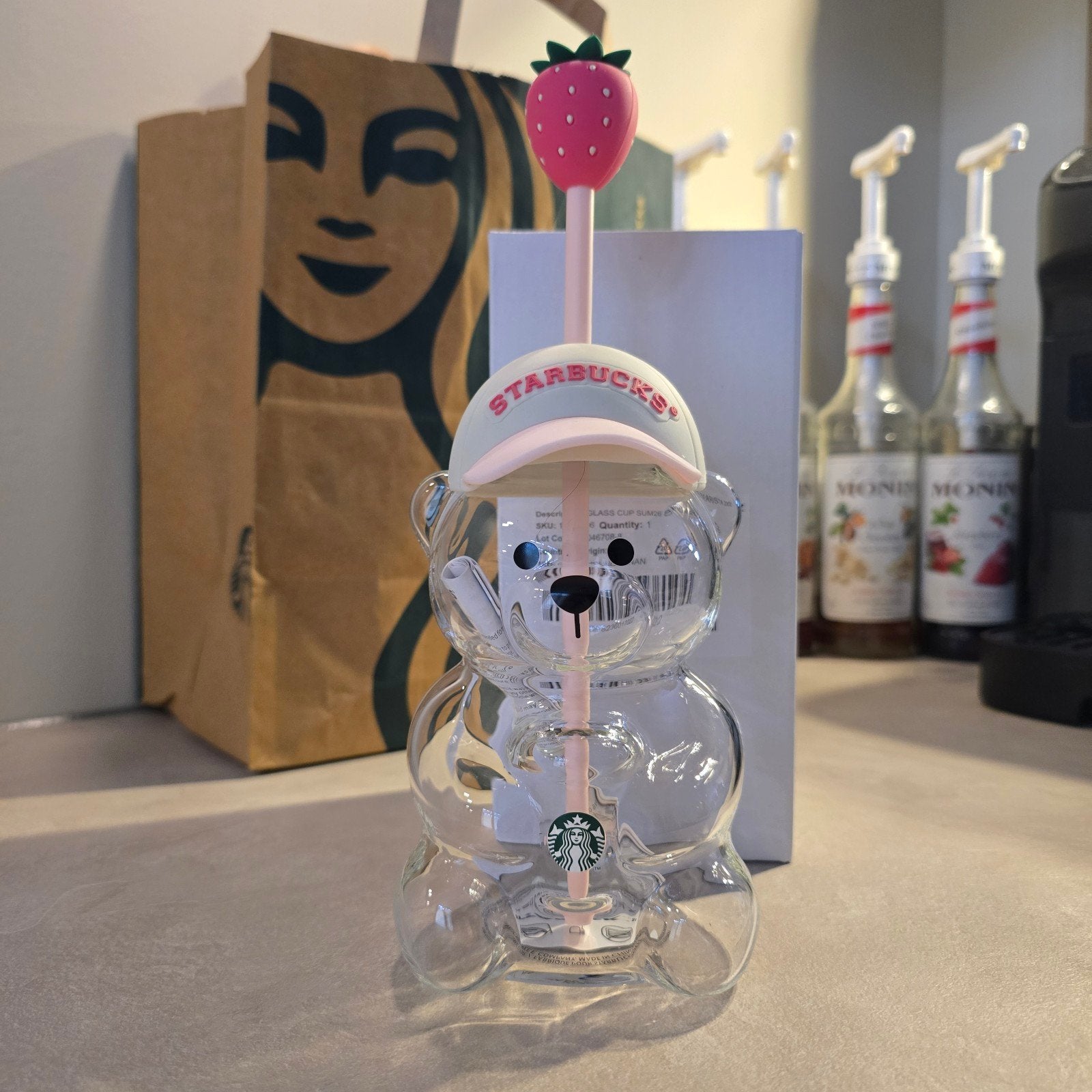 Viral Starbucks Bearista Bear cup, Verzamelen, Verzenden, Nieuw, Overige typen