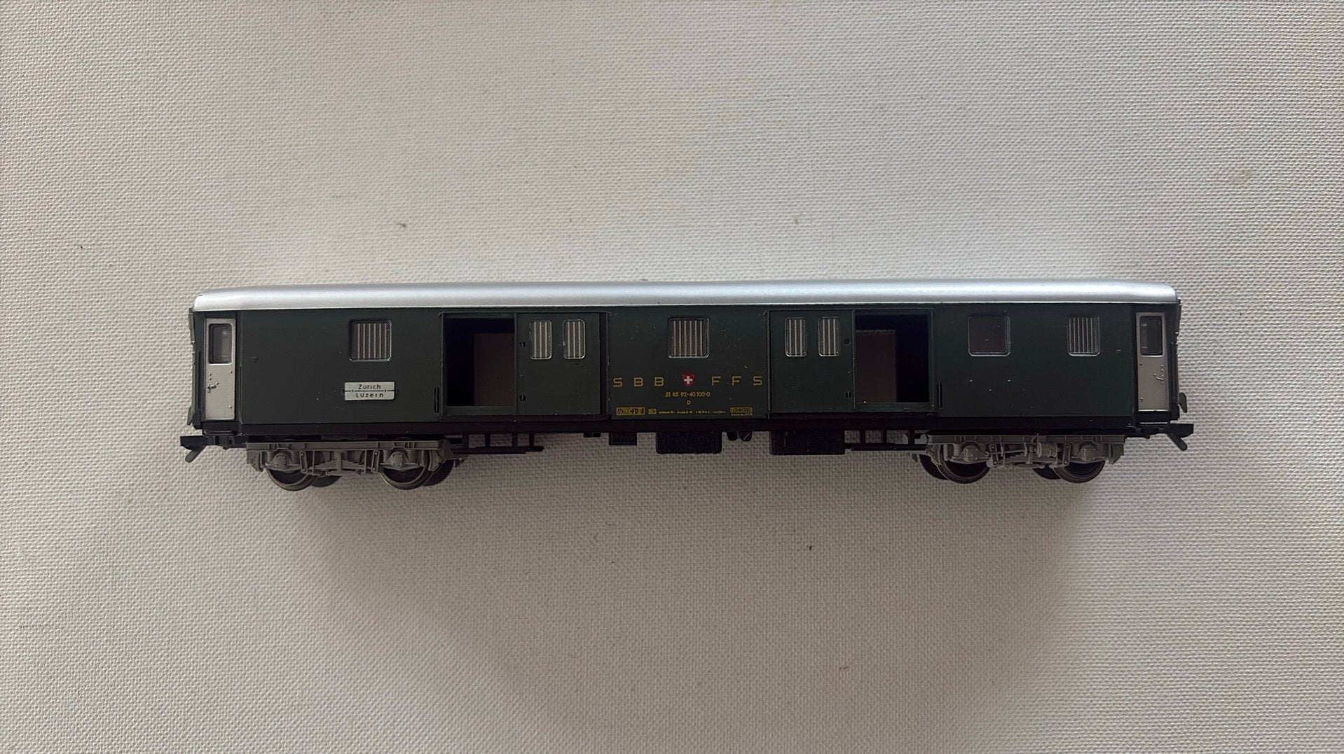 Fleischmann 1419, Gelijkstroom, Fleischmann, Wagon, Ophalen of Verzenden