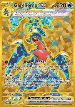GARCHOMP EX 260/182 - PARADOX RIFT, Ophalen of Verzenden, Nieuw, Losse kaart, Foil