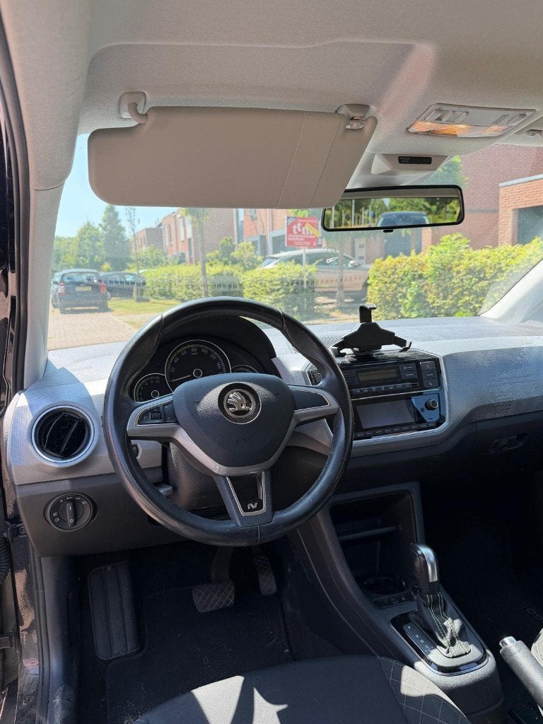 Skoda Citigo BEV 83pk 2020 Zwart, Auto's, Skoda, 37 €/maand, 4 stoelen, 61 pk, Zwart