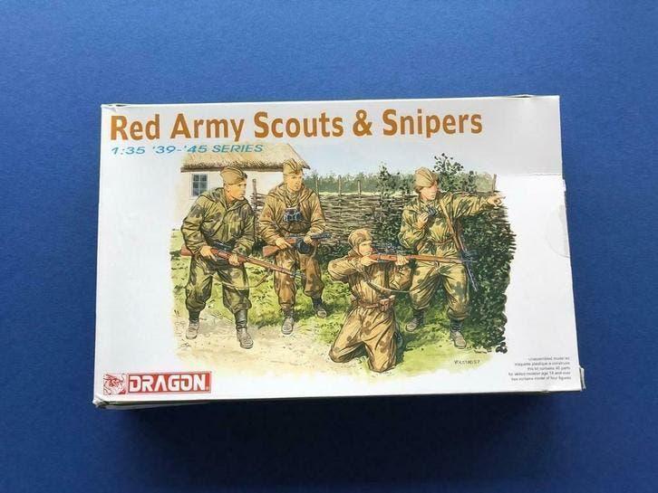 dragon 6068 Red Army Scouts & Snipers  1/35, Hobby en Vrije tijd, Modelbouw | Figuren en Diorama's, Ophalen of Verzenden, Nieuw