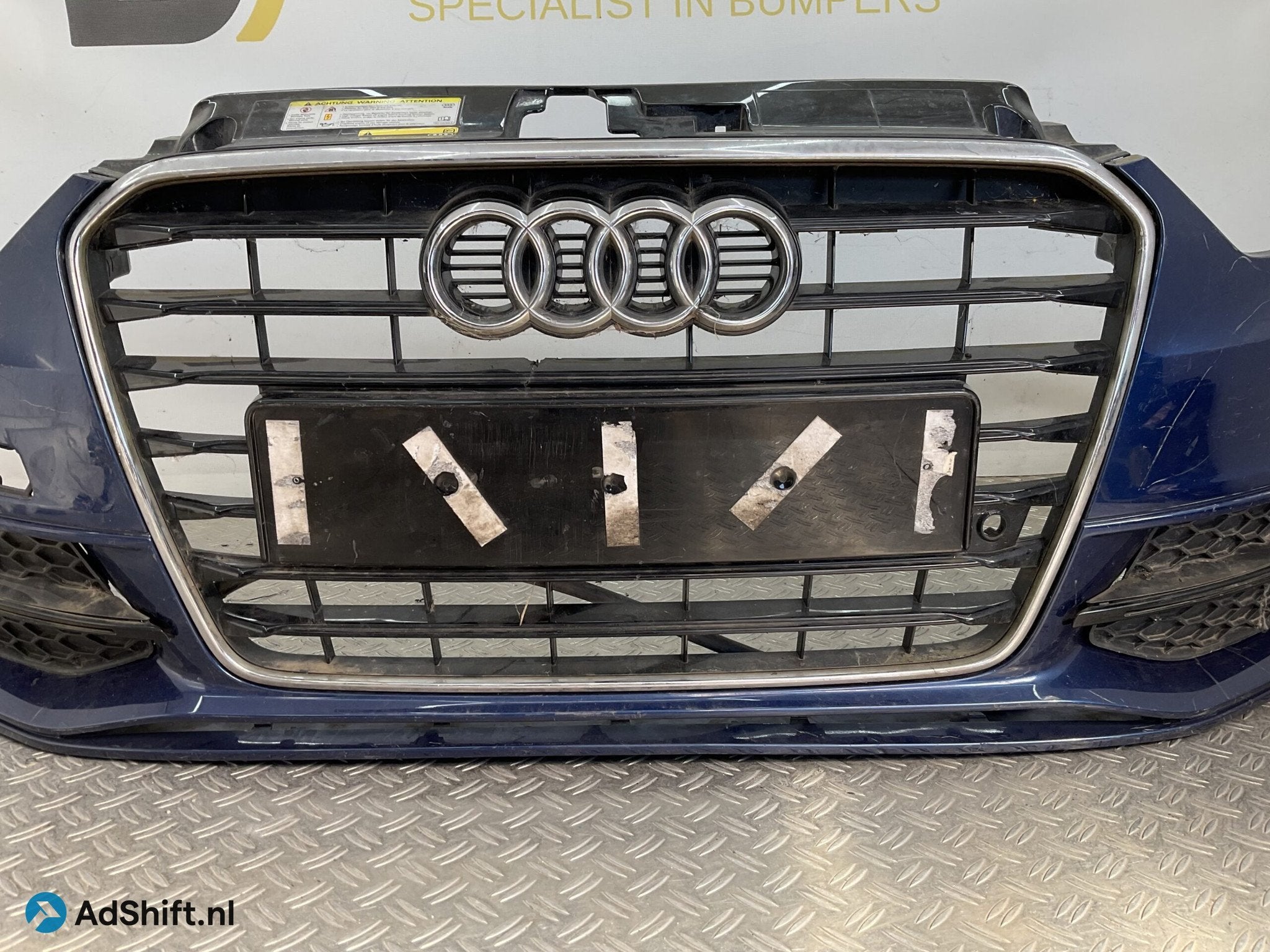 Bumper Audi A3 8V 12-16 SLINE S3 S-LINE 8V3807437F Voorbumpe, Auto-onderdelen, Carrosserie en Plaatwerk, Bumper