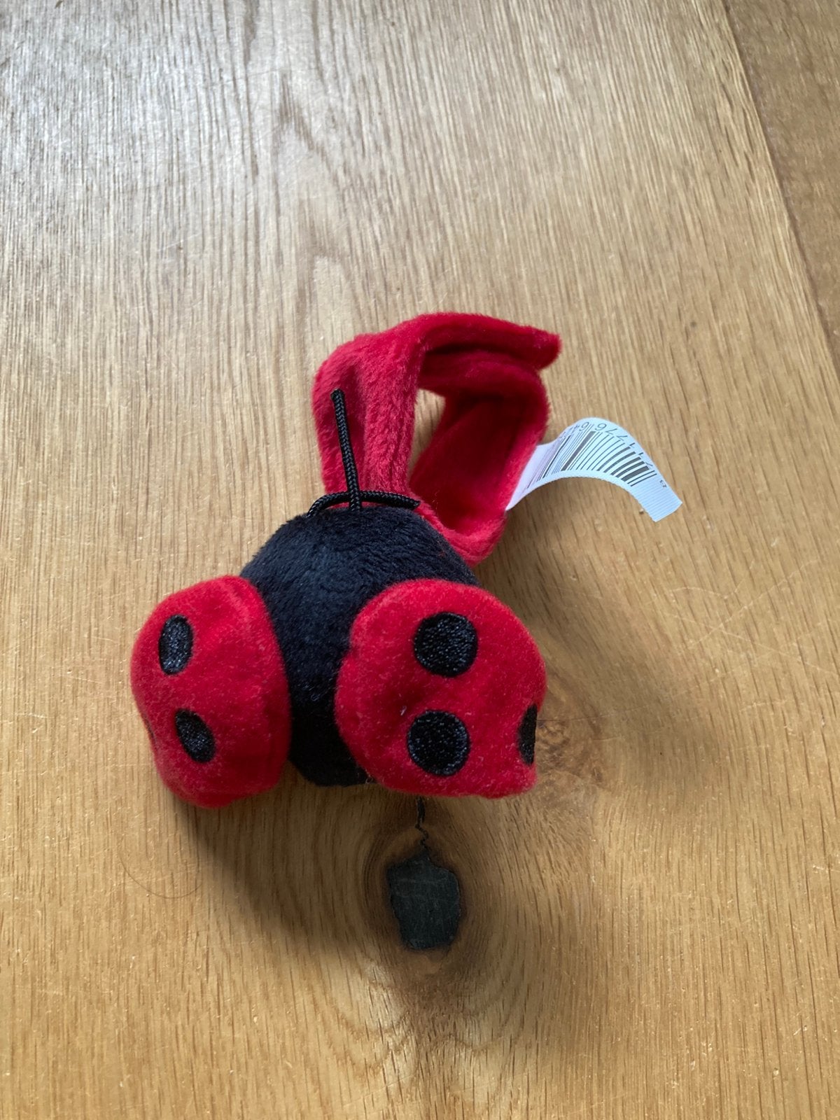 Rammel-knuffel lieveheersbeestje - NIEUW, Ophalen of Verzenden, Nieuw, Overige typen, Klein (minder dan 20 cm)