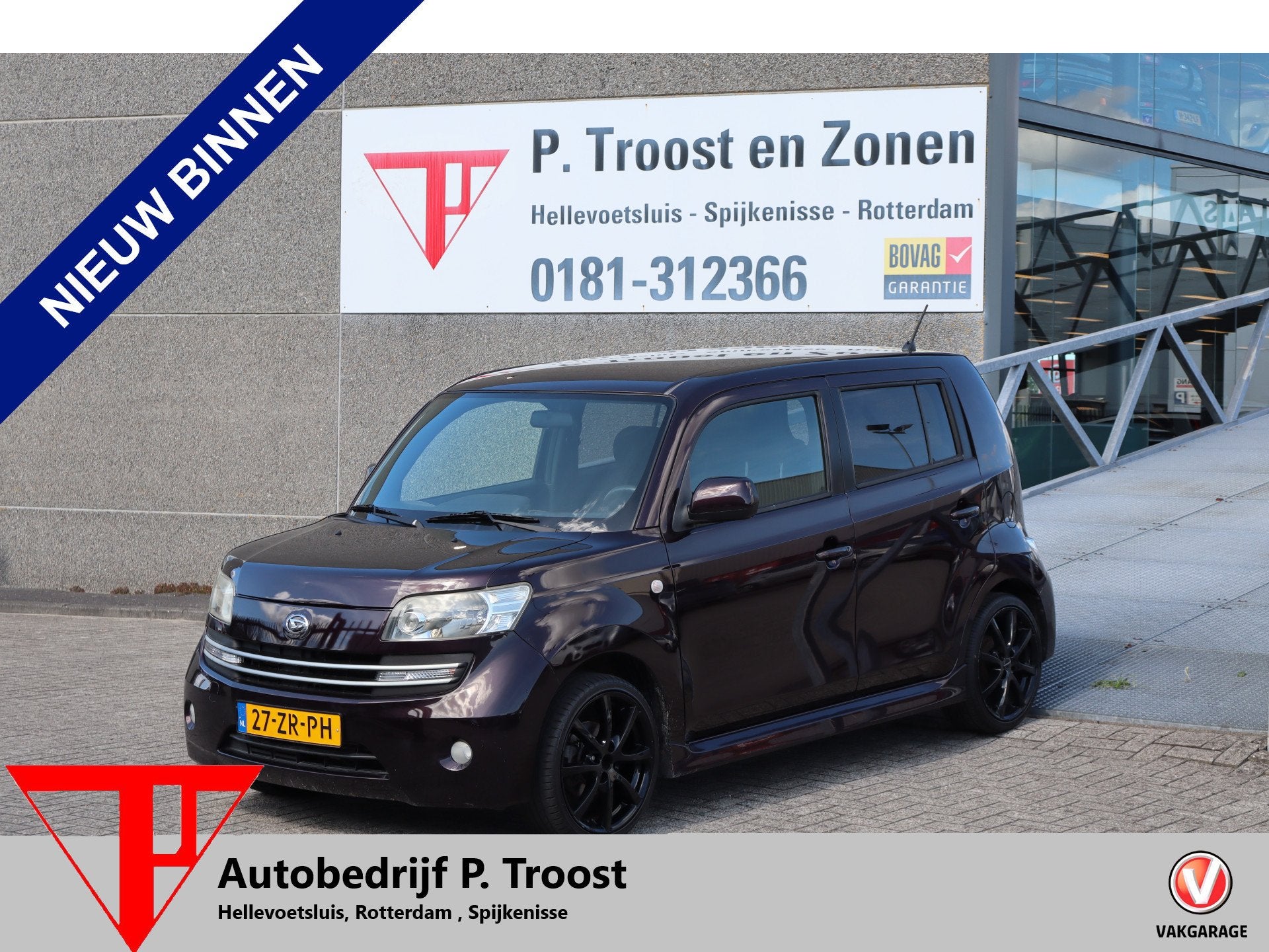 Daihatsu Materia 1.3 Funk Nederlandse auto/Airco/Elektrische, Voorwielaandrijving, Zwart, 4 cilinders, Origineel Nederlands