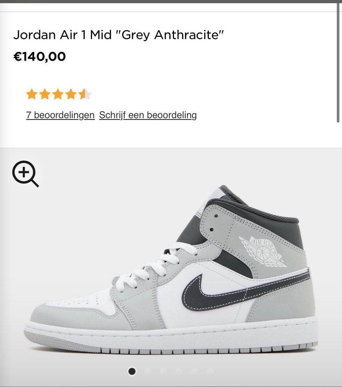 Nike air Jordens, Ophalen of Verzenden, Zo goed als nieuw, Zwart