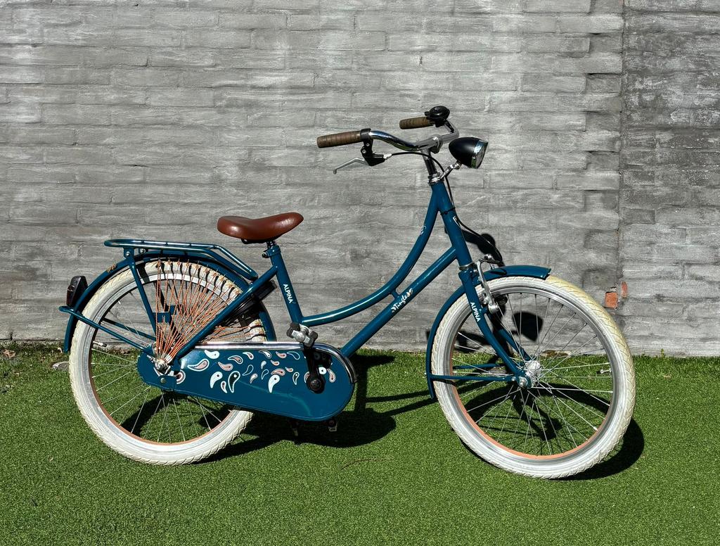 Alpina kinderfiets (Tingle) 20 inch, Ophalen, Terugtraprem, 20 inch, Handrem