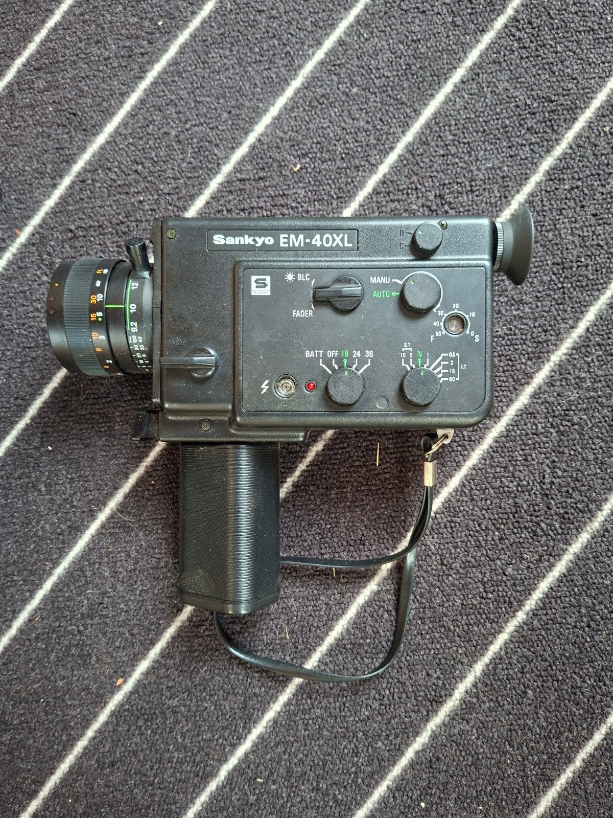 Vintage Sankyo EM-40XL Super 8 Camera met Tas, Ophalen, 8mm, Camera