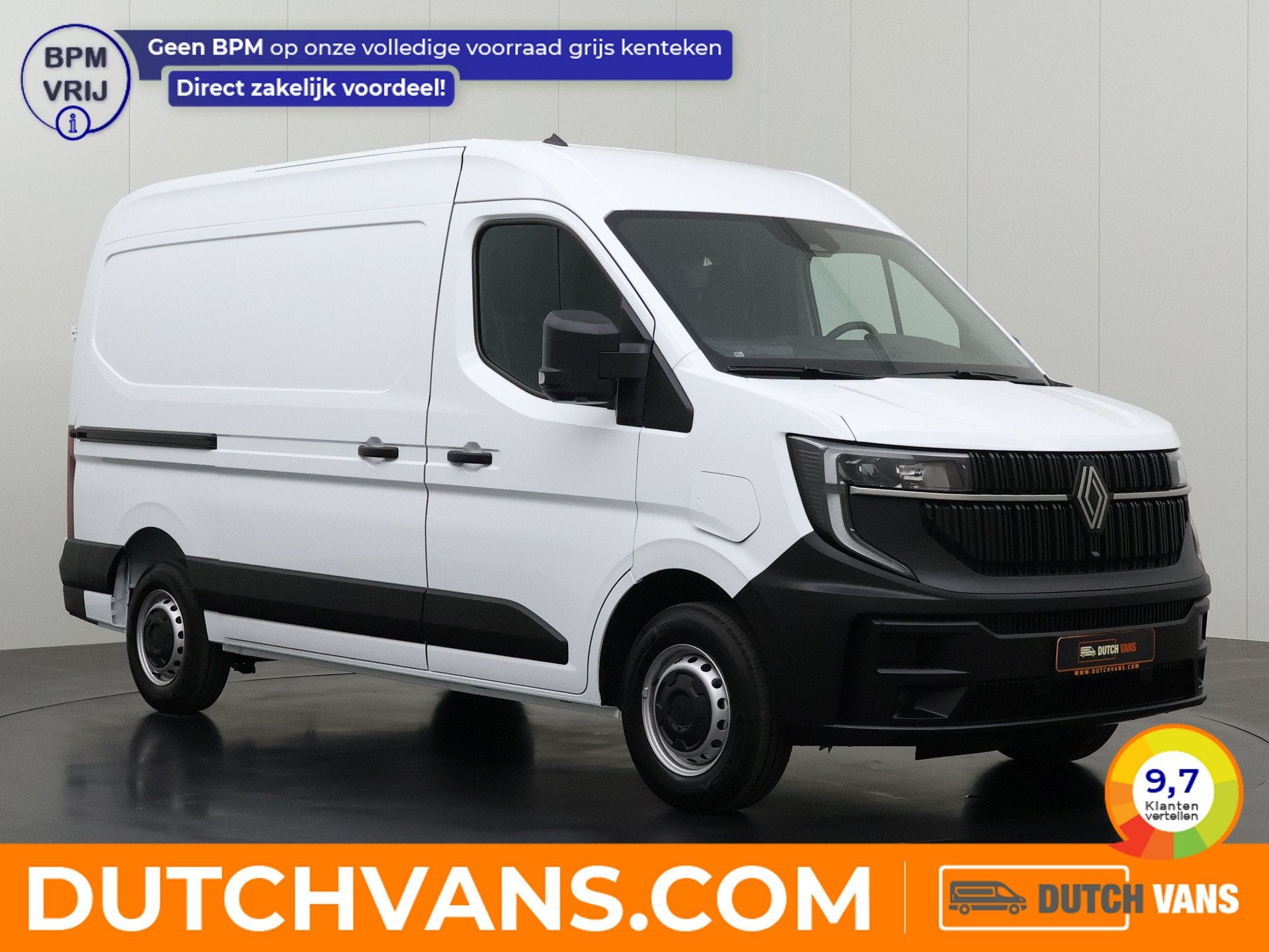 Renault Master Elektrisch L2H2 87KWh " Direct Rijden" Long R, Automaat, Renault, Wit, Elektrisch