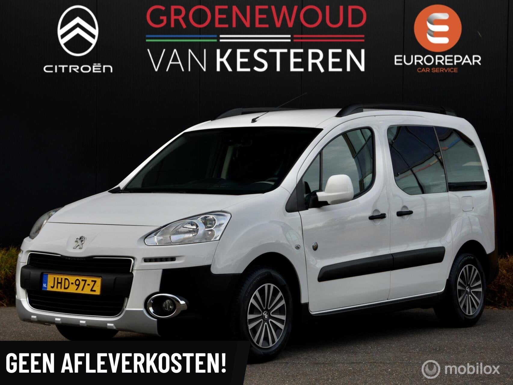 Peugeot Partner Tepee 1.6 VTi Style I Airco I Cruise I, Auto's, Voorwielaandrijving, Gebruikt, 1295 kg, 4 cilinders