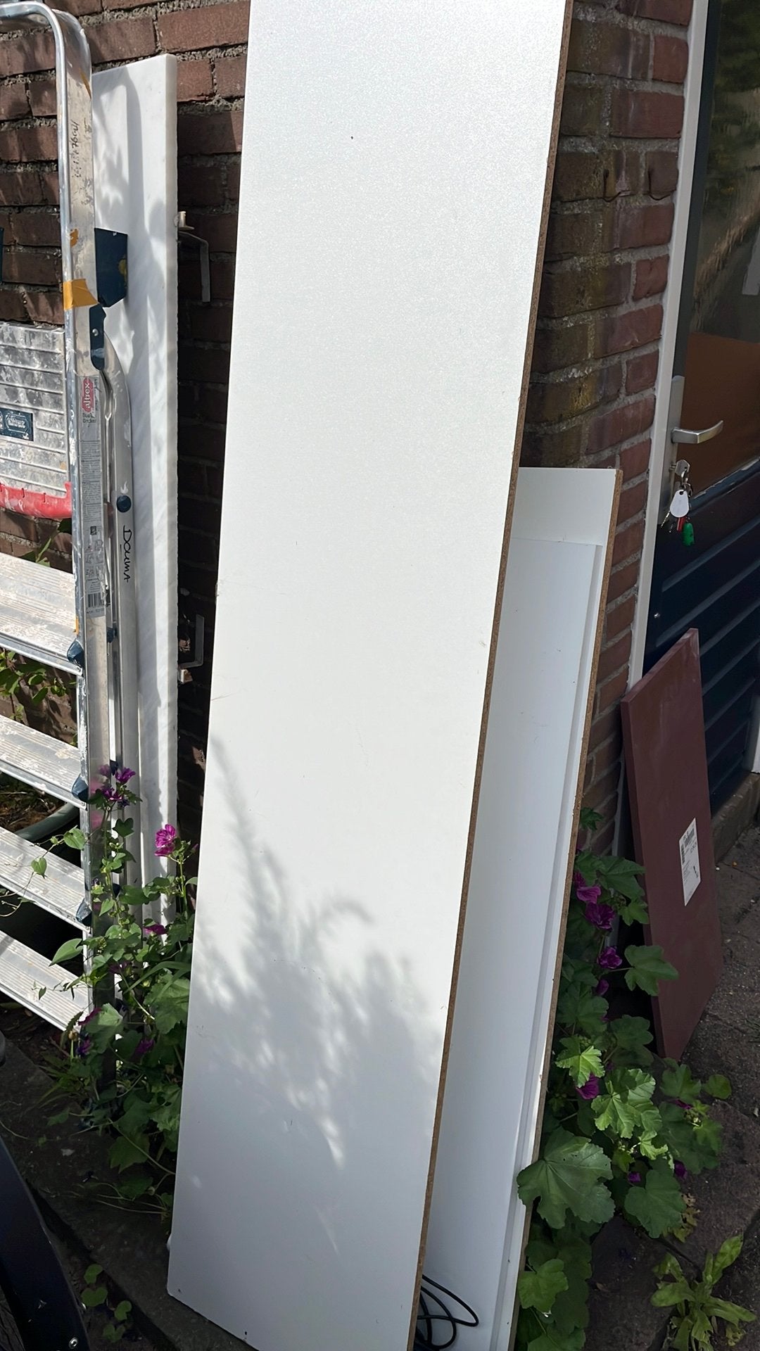 3 verschillende witte platen, Ophalen, Zo goed als nieuw, Multiplex