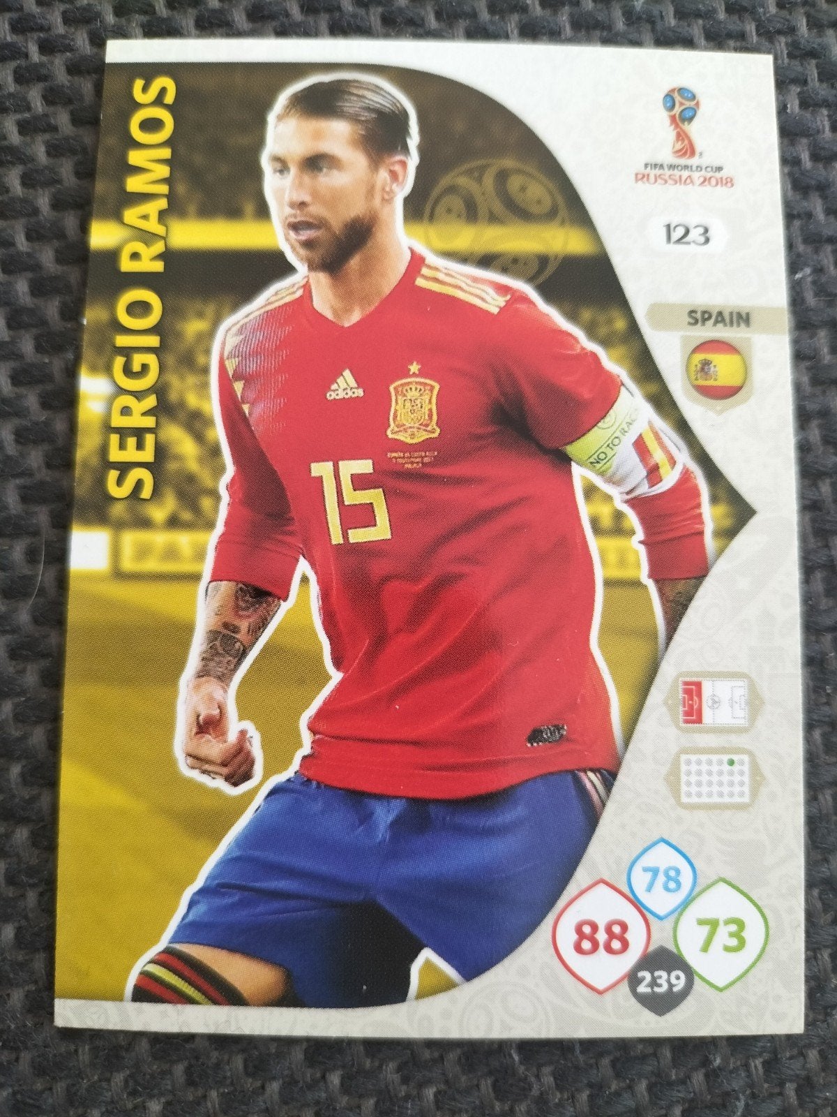 Panini Adrenalyn XL FIFA World Cup 2018 Sergio Ramos, Ophalen of Verzenden
