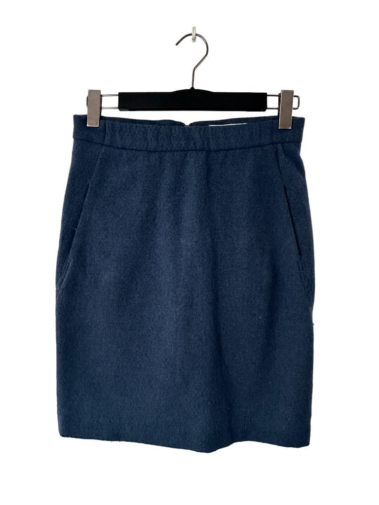 Humanoid rok S, Blauw, Ophalen of Verzenden, Zo goed als nieuw, Onder de knie
