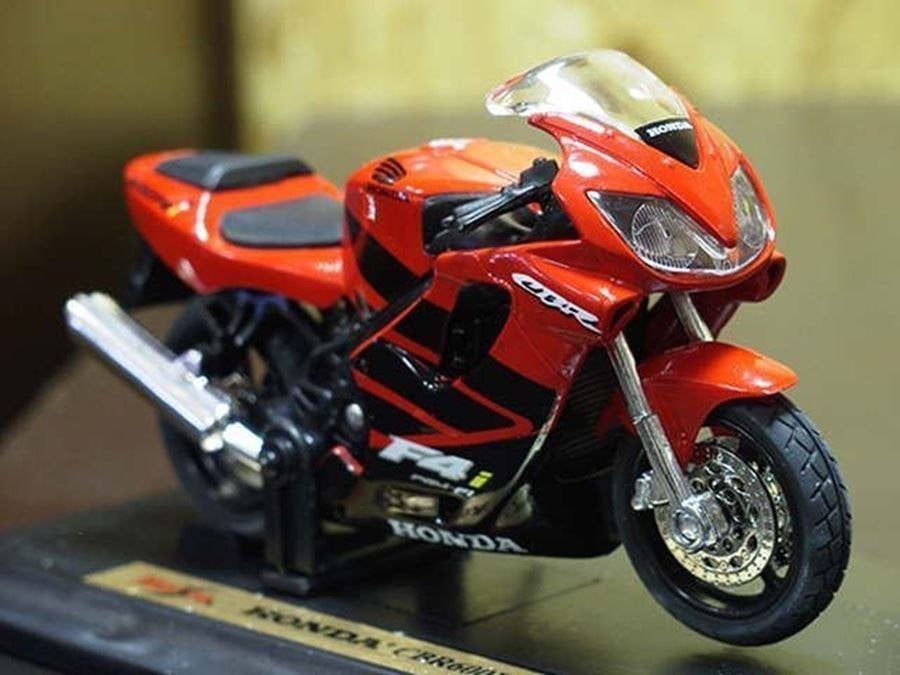 Honda CBR600F4 CBR600 sport red 1:18 Maisto, MayCheong, Maisto, Nieuw, Ophalen of Verzenden