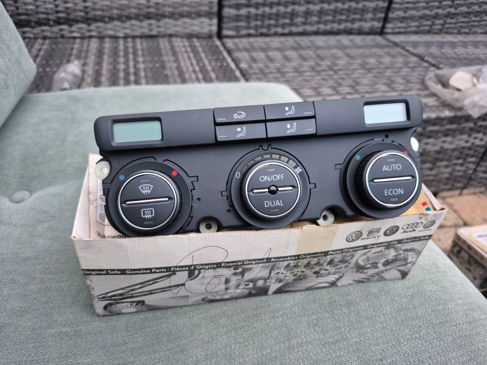 Volkswagen Climatronic Airco Bedieningspaneel 1K0907044BH, Ophalen of Verzenden, Nieuw, Audi