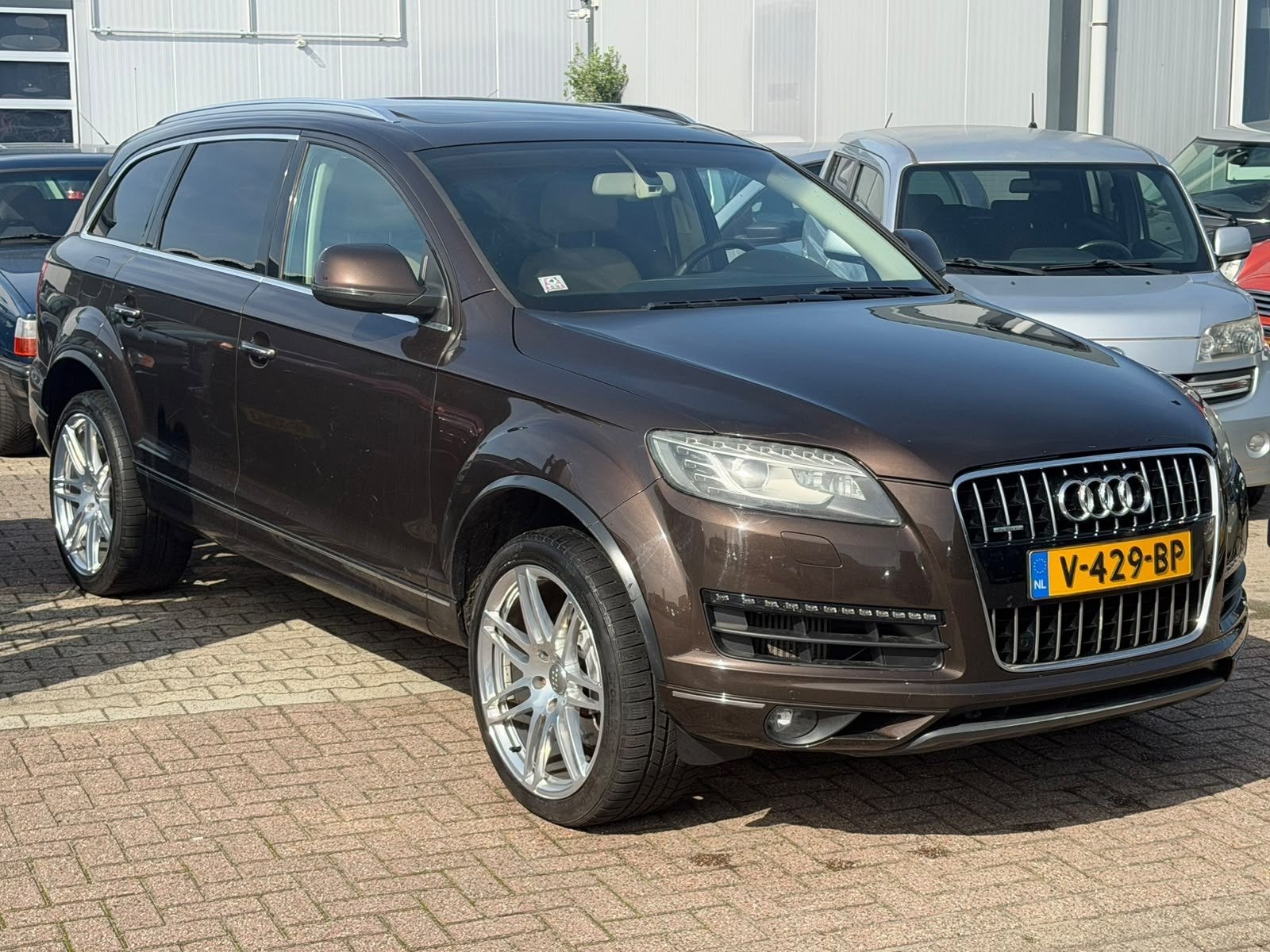 Audi Q7 3.0 TDI Quattro 2009 Facelift Grijs Kenteken Marge B, Overige merken, Gebruikt, 11 km/l, Bedrijf