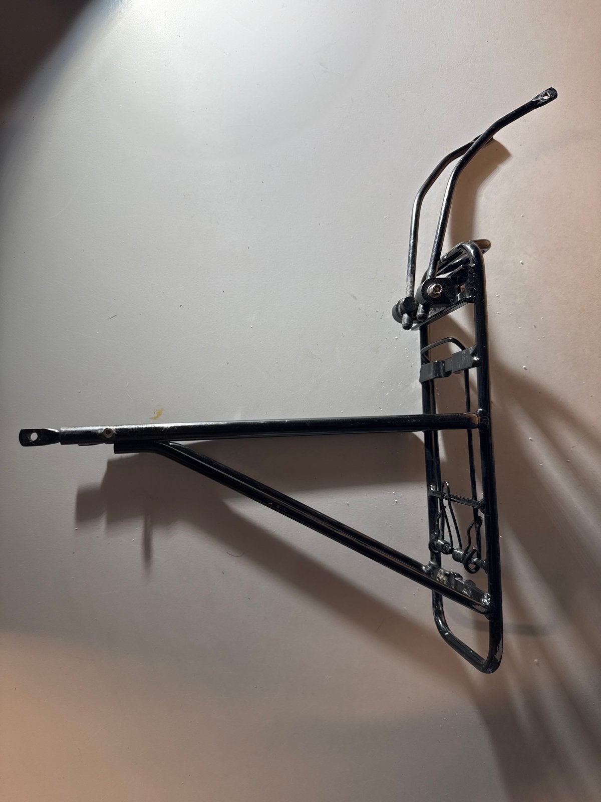 Zwart fietsrekje / bagagedrager, Ophalen of Verzenden, Gebruikt