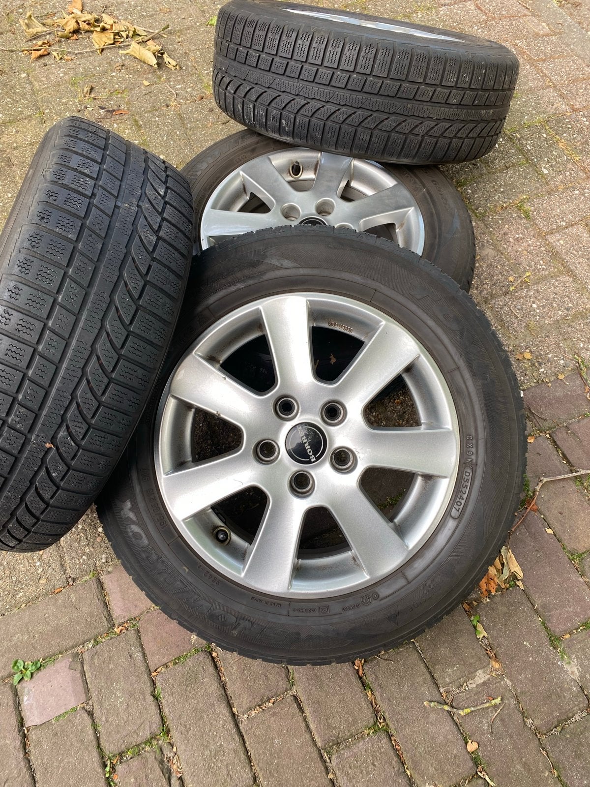Mooie licht metalen velgen, Gebruikt, 15 inch, Banden en Velgen, Personenwagen