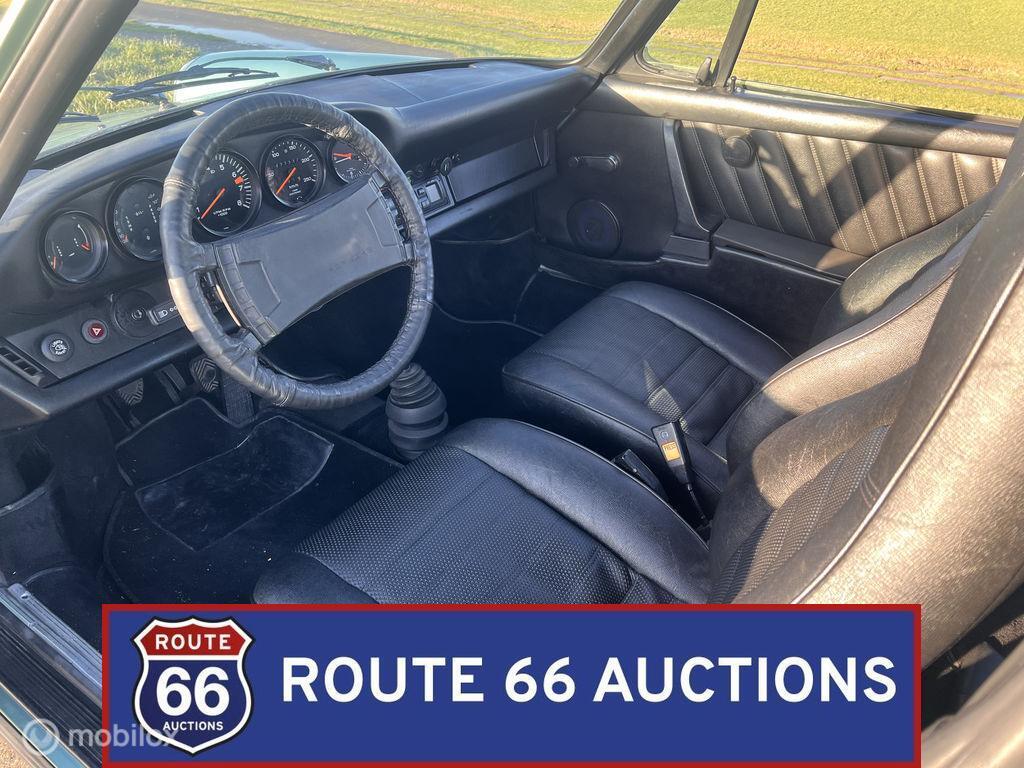 Porsche 911 S Targa | 1976 | Route 66 Auctions, Auto's, Overige carrosserieën, Zwart, Bedrijf, Porsche