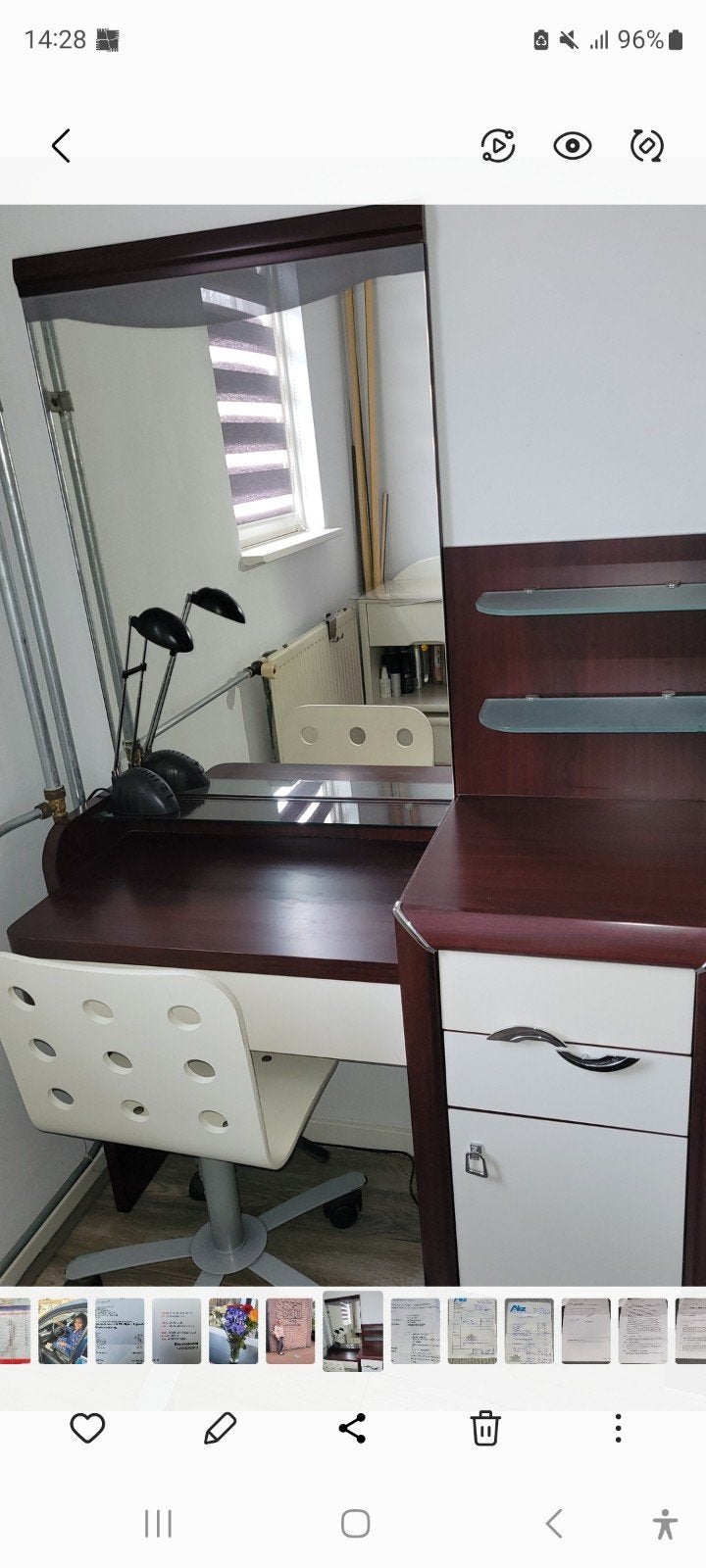 kaptafel, Ophalen of Verzenden, Zo goed als nieuw, 50 tot 100 cm, Minder dan 100 cm