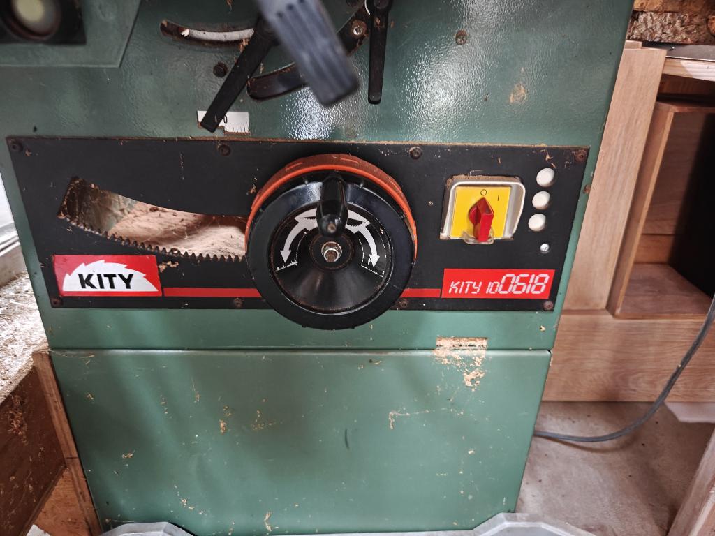 Kity 618 zaagtafel krachtstroom compleet, Doe-het-zelf en Verbouw, Ophalen, Gebruikt, Cirkelzaag, Kity
