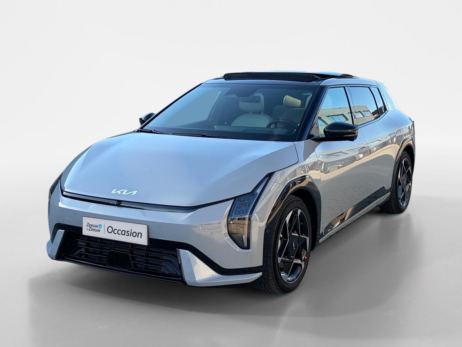 Kia EV4 GT-PlusLine 81.4 kWh | 17% bijtelling | 584 km WLTP-, Auto's, Kia, Zwart, Origineel Nederlands, 584 km, 204 pk