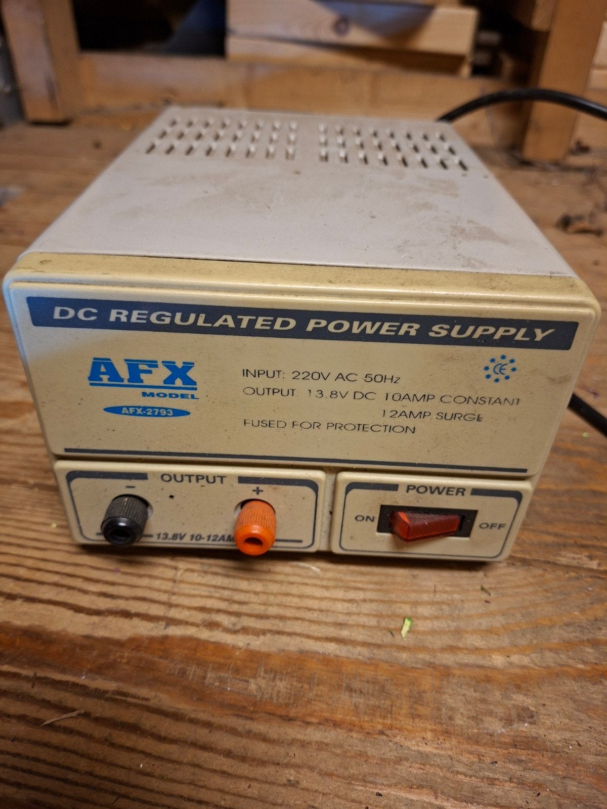 Afx 2793 gereguleerde voeding, Ophalen