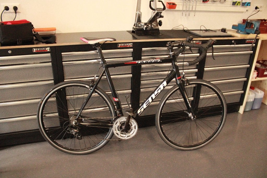 Sensa Umbria 58cm, 28 inch, Gebruikt, Aluminium, 57 tot 61 cm