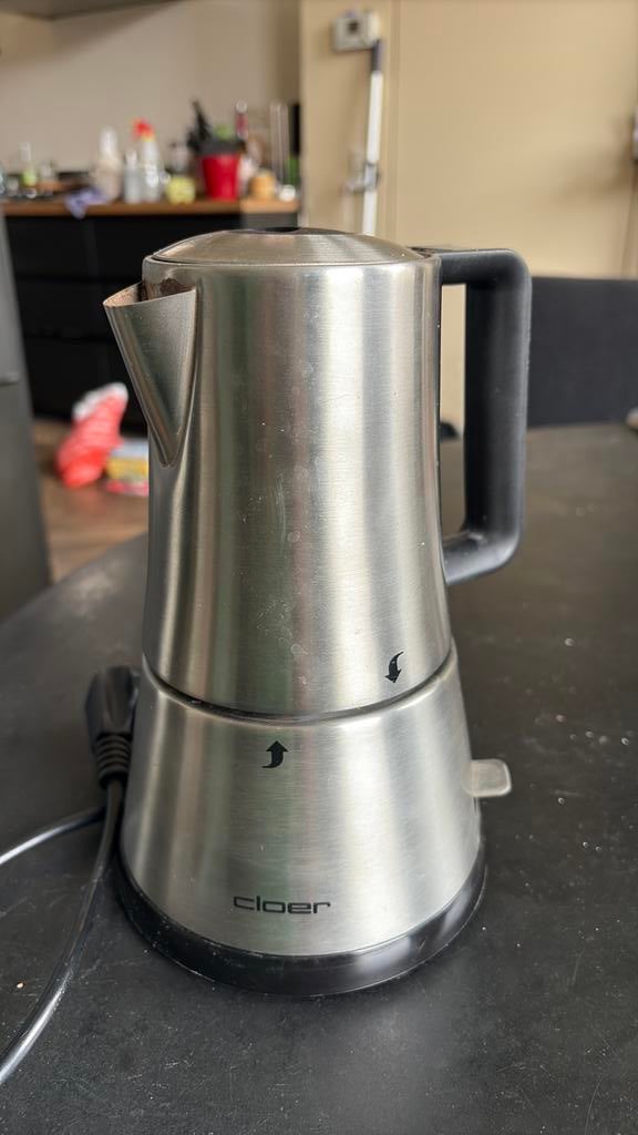 Cloer mokka maker elekrisch, Overige modellen, Gemalen koffie, Ophalen of Verzenden, Zo goed als nieuw