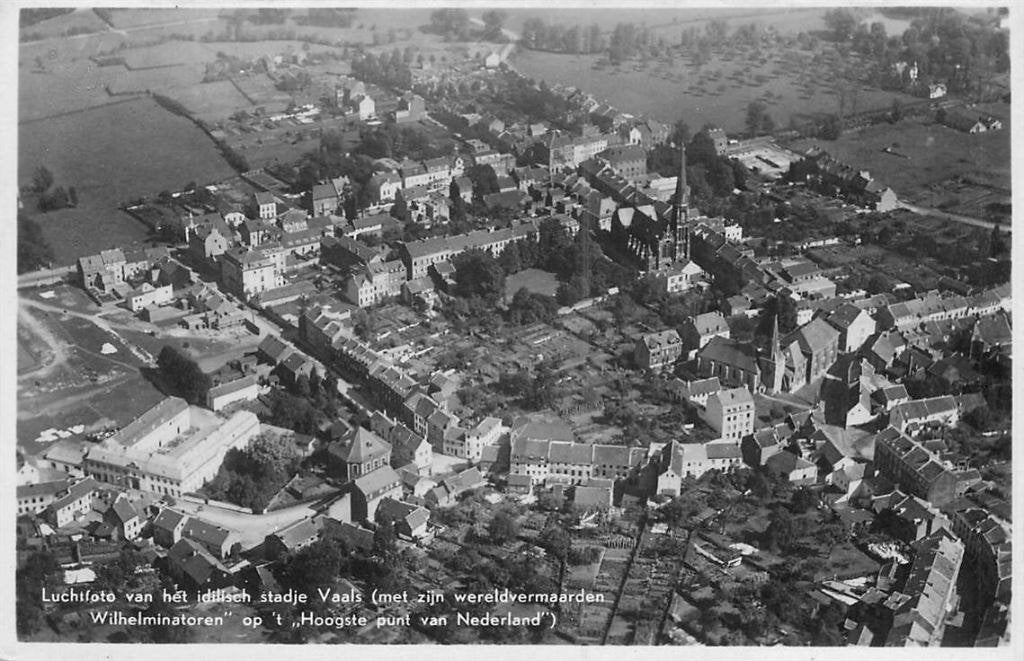 388-507-035 Vaals Luchtfoto, Verzenden, Voor 1920, Limburg