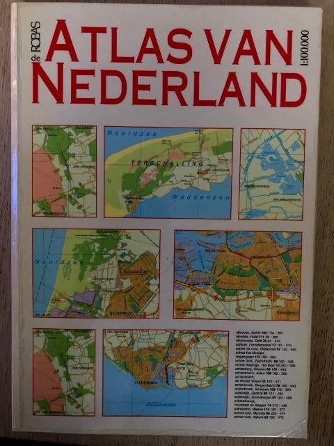 De Robas Atlas van Nederland uit 1996, Boeken, Atlassen en Landkaarten, Overige atlassen, 1800 tot 2000, Nederland, Ophalen