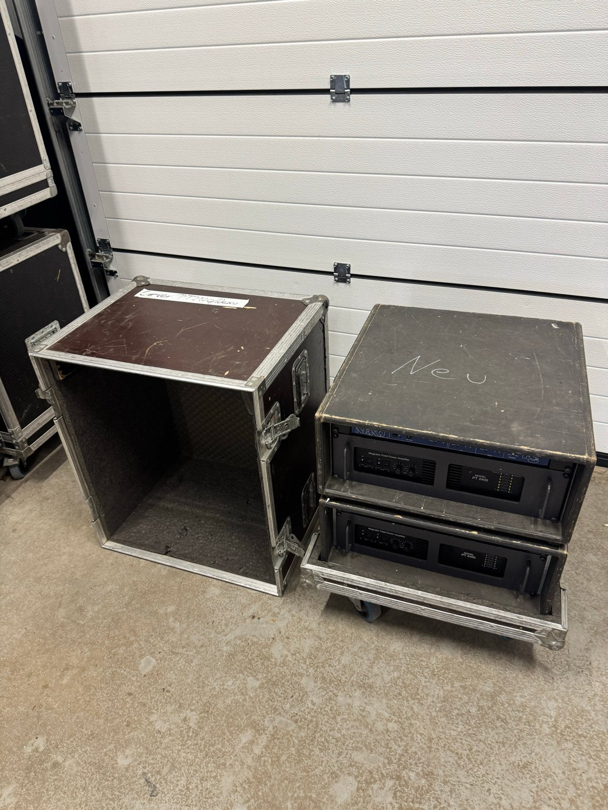 19 inch Stolp Flightcase met 2x 4HE Binnenrack (8HE Totaal), Muziek en Instrumenten, Ophalen, Gebruikt