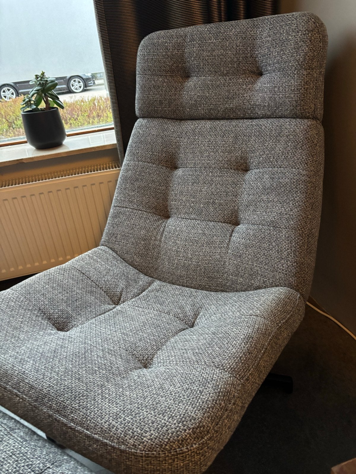 Havberg ikea stoel, Huis en Inrichting, Fauteuils, Ophalen, 75 tot 100 cm, Zo goed als nieuw, Stof